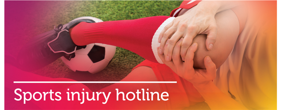Prisma Health Sports Injury Hotline