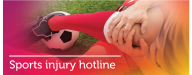 Prisma Health Sports Injury Hotline